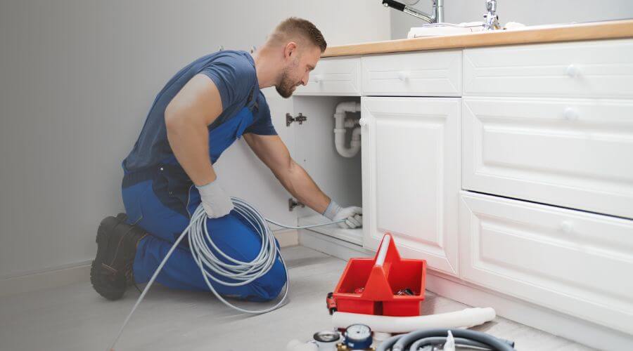 Expert burst pipe repair services in Woodsboro, TX